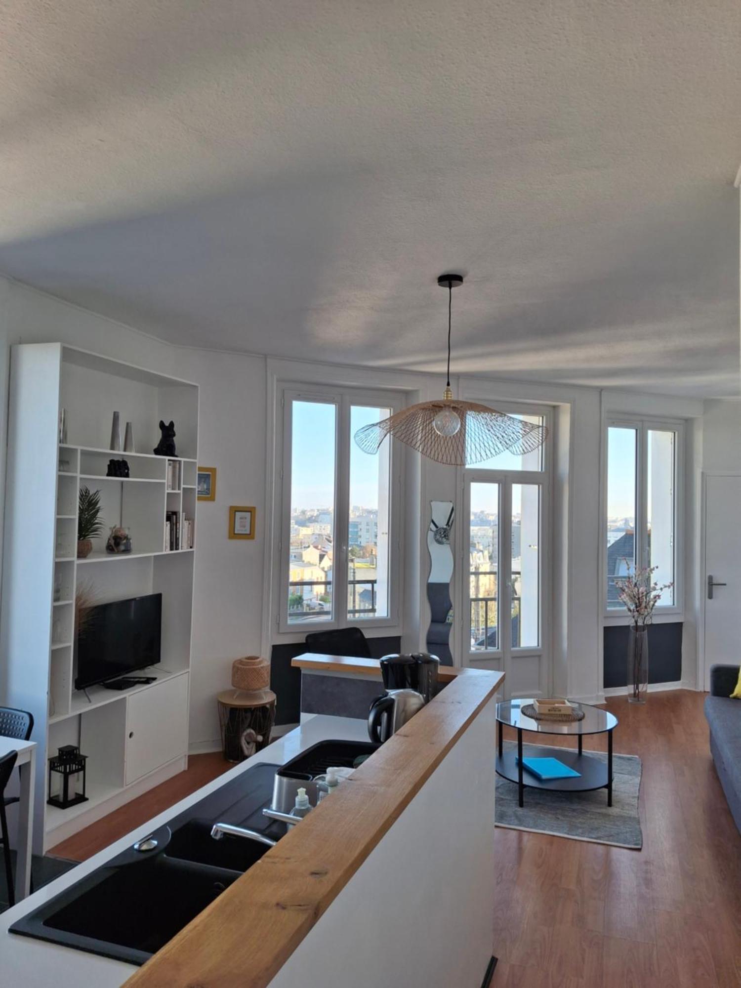 Appartement Lumineux Dans Les Hauts De Recouvrance Brest Ngoại thất bức ảnh